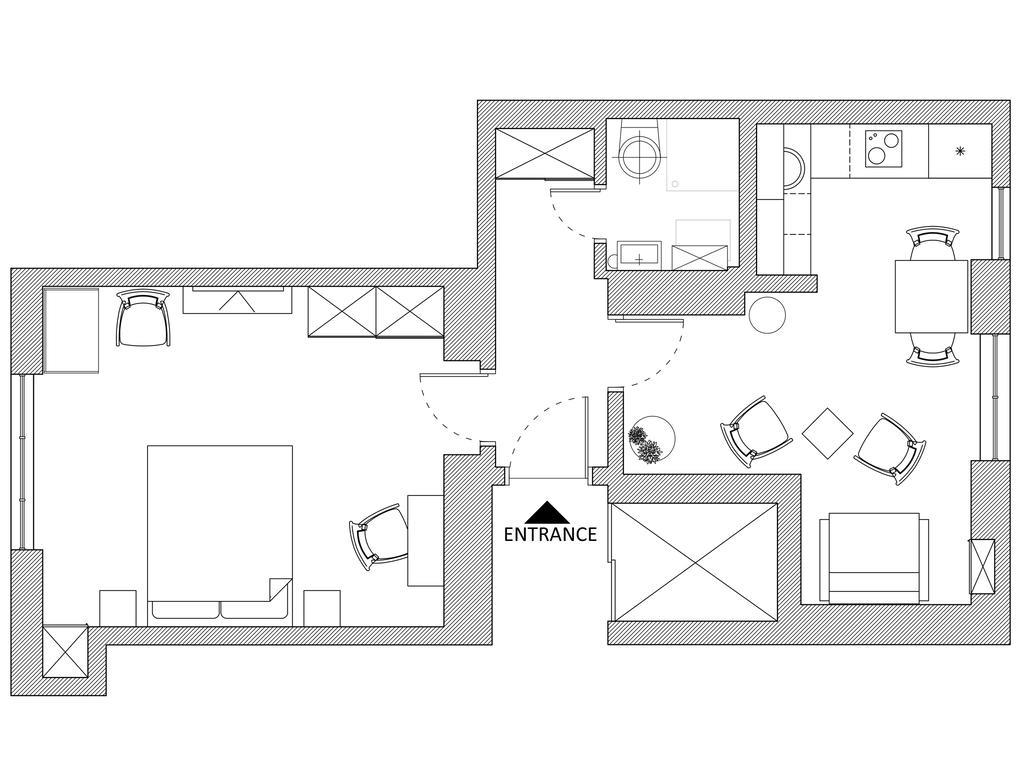 White Apartment Belgrad Exteriör bild